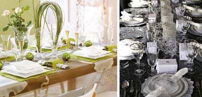 Polished tablescapes